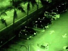 Камеры наружного наблюдения засняли призрака