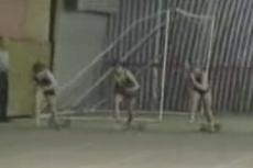 Бегунья во время соревнований сломала обе руки