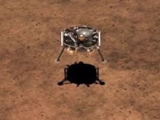NASA показало видео приземления миссии InSight на Марс