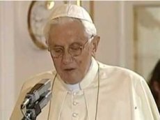 Паук напал на Папу Римского