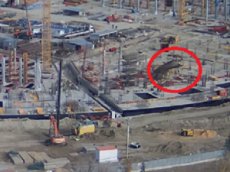 Двое рабочих упали с высоты на стройке стадиона ЧМ-2018