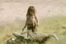 Девочка Маугли мечтает вернуться в Африку