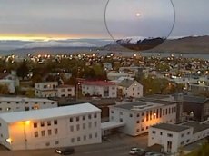 Жители Исландии сняли на камеру НЛО