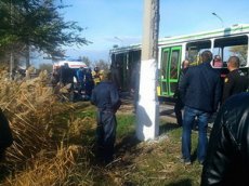 Взрыв в волгоградском автобусе. Запись с видеорегистратора