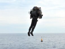 Испытания реактивного ранца нового поколения