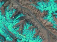 Видео движения ледников Каракорума: 27 лет за одну секунду