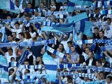 Скрипач исполнил гимн «Зенита» в Гамбурге