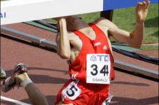 Спортсмен врезался в барьер