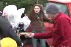 Рабочее видео со съемок триллера "Сумерки"