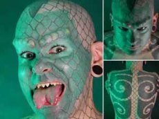 Из любви к рептилиям человек стал … ящерицей!