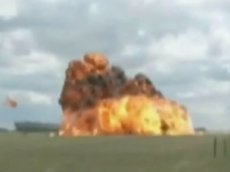 Пилот катапультировался за пару секунд до катастрофы