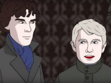 Мультипликатор из Камышина высмеял слив последней серии «Шерлока»
