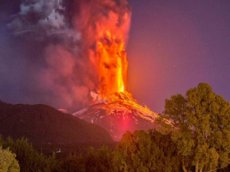В Чили начал извержение вулкан Вильяррика