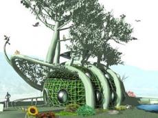 Эко-архитектор придумал, как вырастить дом из фикуса