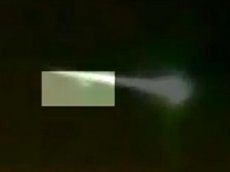 Метеорит над Челябинском сбила летающая тарелка?