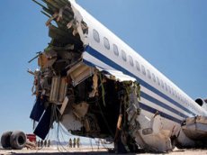 Boeing 727 разбили в научных целях