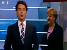 Голландский телеканал пририсовал Меркель усы Гитлера