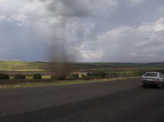 Житель Красноярска снял аномальное явление