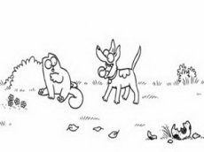 Новая серия мультсериала про кота Саймона