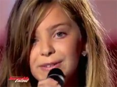 "Incroyable Talent": Малышка заставила весь зал встать