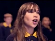 Детский хор из Северной Ирландии перепел Hallelujah Леонарда Коэна