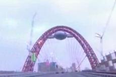 В Москве открылся необычный вантовый мост
