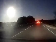 Падение метеорита попало на видео на Сардинии