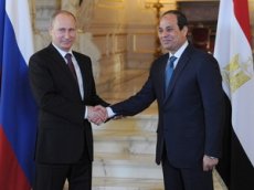 Путина встретили фальшивым исполнением гимна России в Каире