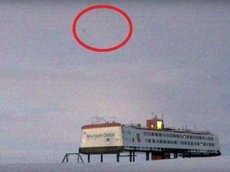 НЛО над немецкой антарктической станцией Neumayer III