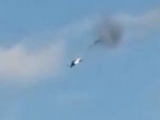 Момент уничтожения американского "супервертолёта" российским ЗРК "Оса" попал на видео