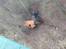 Момент падения тягача с моста под Брянском попал на видео