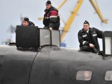 Первый выход новейшей подводной лодки "Казань" в море