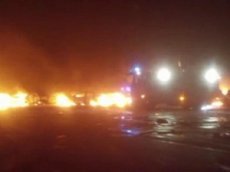 В Италии пожар уничтожил сотни Maserati