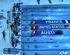 Первый мировой рекорд на Олимпиаде установил американский пловец