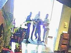 Покушение на Япончика: съемка камерой наружнего наблюдения