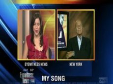 Репортер заснул во время репортажа