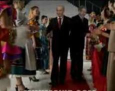 Владимир Путин и Джордж Буш в новом мюзикле "Putin On The Ritz"