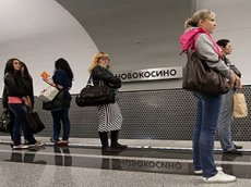 Голая девушка шокировала пассажиров московского метро