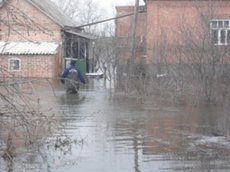 Первые кадры азовского наводнения