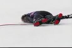 Лыжник разбился на соревнованиях в Китцбюэле