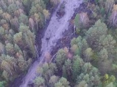 Грязевой оползень в Катав-Ивановске