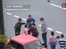 Массовая драка в Петербурге