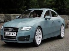 Виртуоз оригами сделал Audi A7 Sportback из … бумаги!