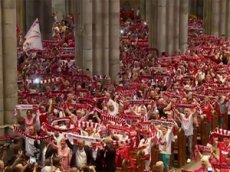 4500 фанатов «Кёльна» помолились в соборе за команду