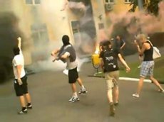 Хулиганы разгромили администрацию Химок