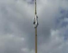 Падение Porsche с 30 метров