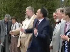 Танец президента Чувашии Николая Федорова
