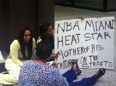 Экс-жена звезды НБА прикинунулась попрошайкой