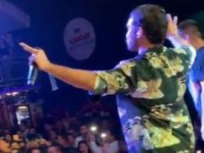 Полёт спутников Илона Маска над Москвой