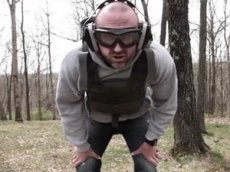 Тестовые испытания бронированного гульфика попали на видео